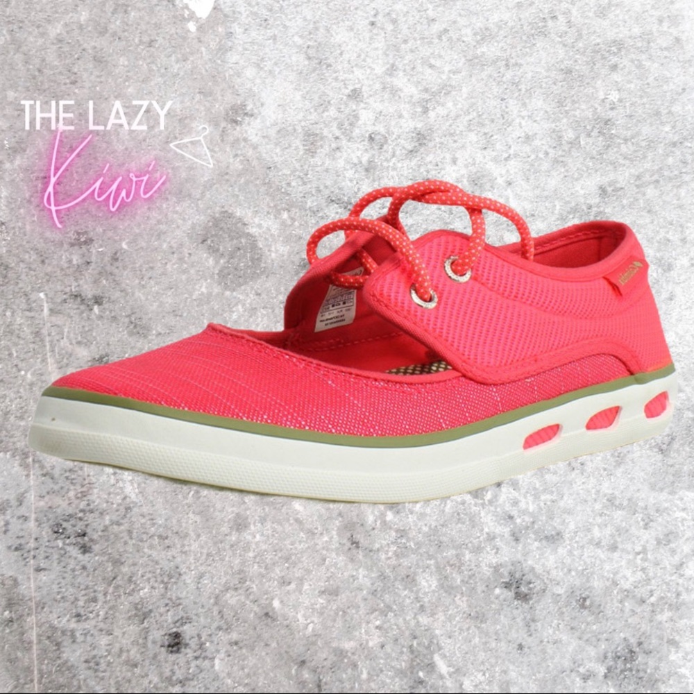 COLUMBIA Vulc N Vent Walking Trail Shoe Pink Size